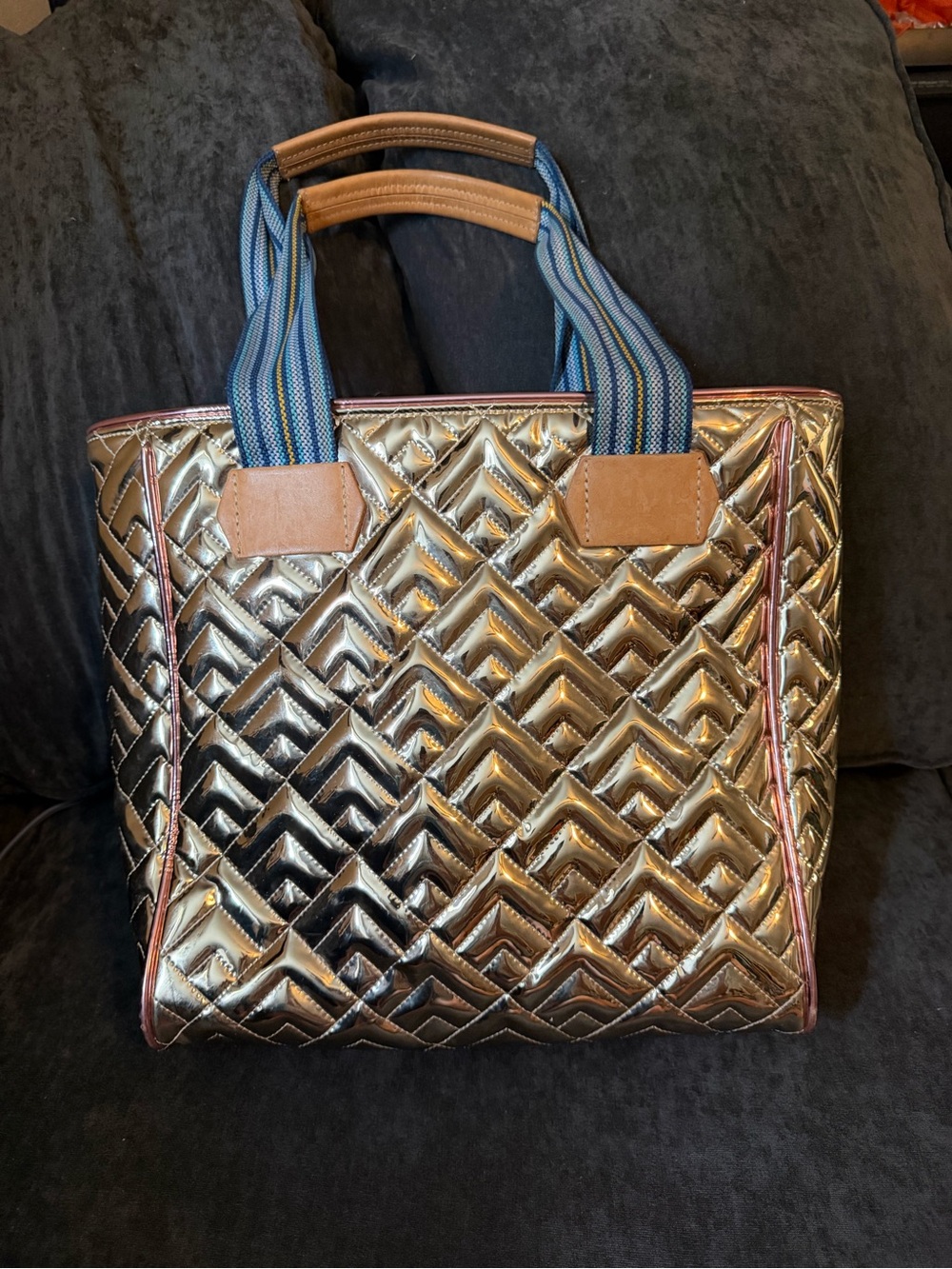 Consuela Evadney Classic Tote Metallic